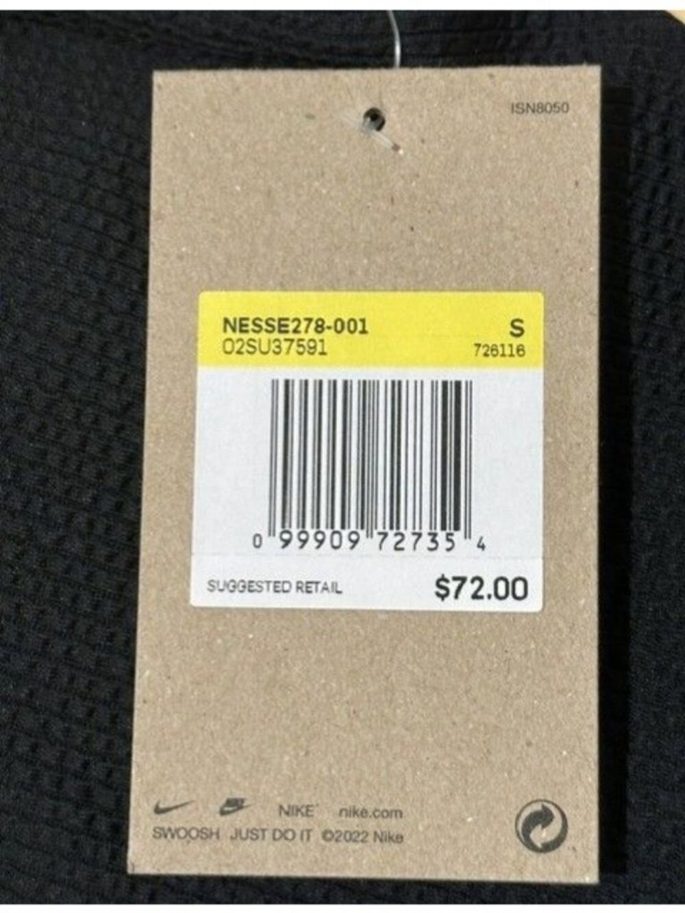 Nike Swim Elevated Essential Crossback One Piece NESSE279-001 Women S NEW w Tags - Picture 4 of 6